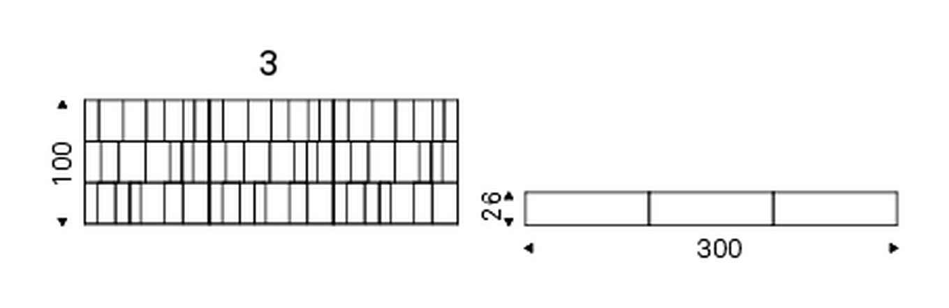 Nautilus Bookcase by Cattelan Italia, size drawing 4