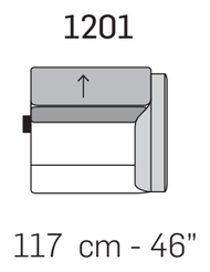 Claire Sofa by Nicoline, size drawing 7