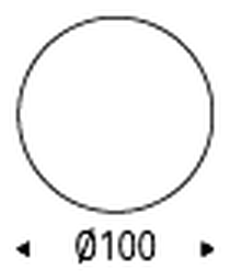 Billy Wood Coffee Table by Cattelan Italia, size drawing 6