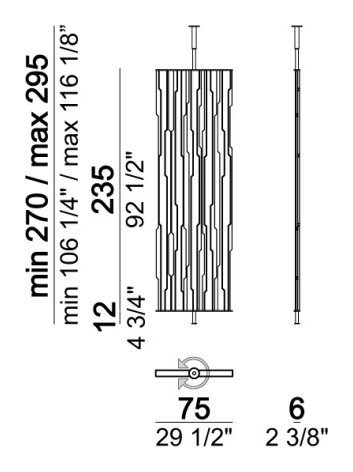 In-Dependent Room Divider by Arketipo, size drawing 1