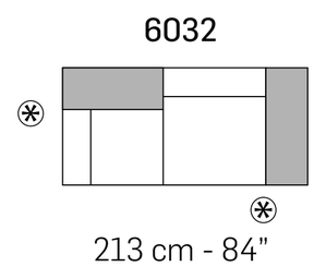 Cairoli Sofa by Nicoline, size drawing 5
