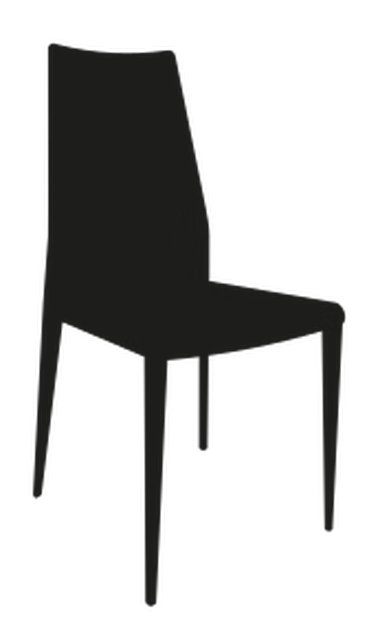 Margharet Chair by Bontempi, size drawing: 34.98