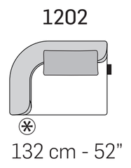 Klarence Sofa by Nicoline, size drawing 6