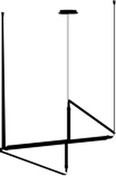 Astra Pendant Lamp by Bontempi, size drawing: 56.66