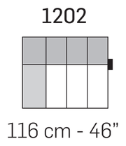 Zara Sofa by Nicoline, size drawing 8