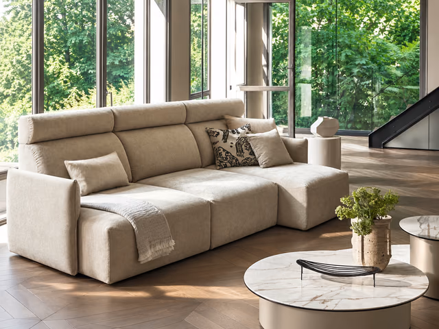 Axis High Sofa by Calligaris