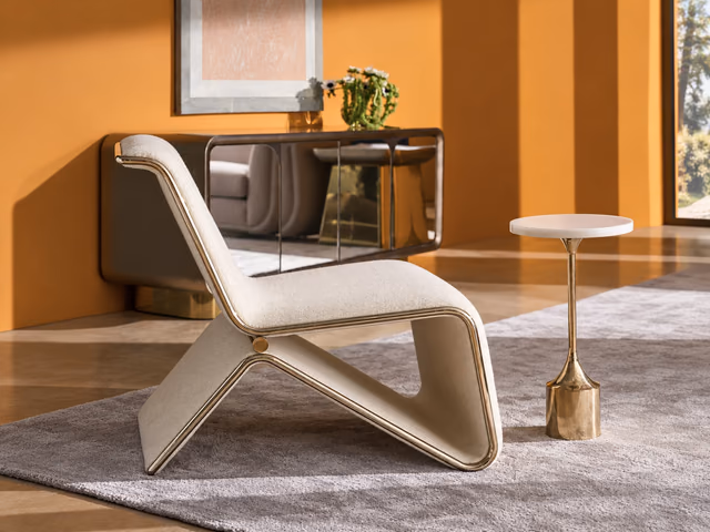 Parallax Accent Chair by Caracole