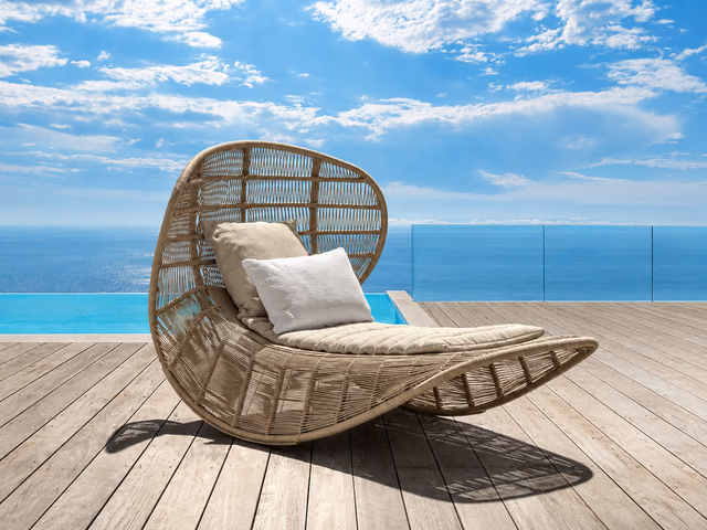 Panama Rocking Bed Chaise Lounge by Talenti