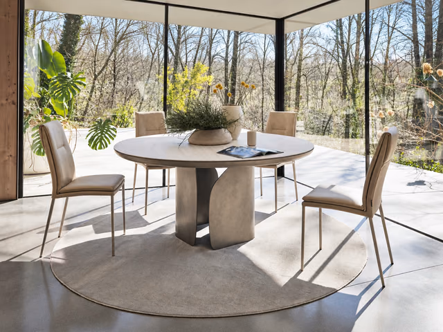 Twins Dining Table CS4153-FD-A-160 by Calligaris