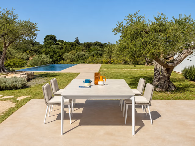 Leaf Gres 160/220 Extending Dining Table by Talenti