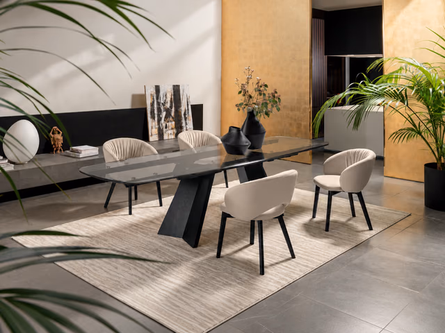 Icaro Extendable Dining Table CS4114-SG-165 by Calligaris