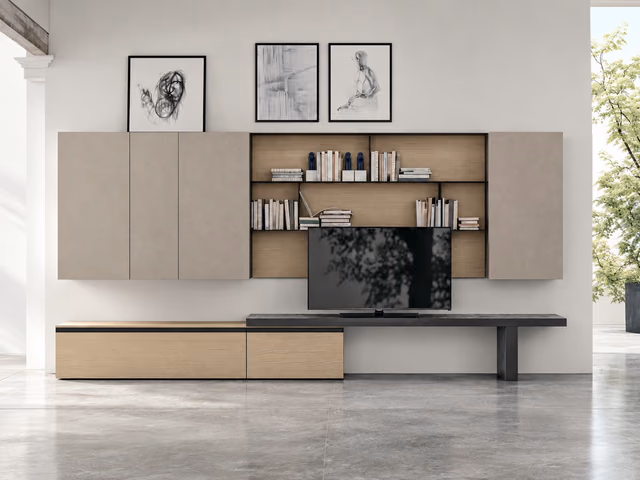 Atlante Wall Unit AT122 by Tomasella