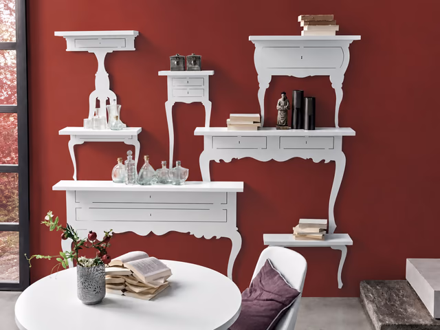 Shape Wall Shelves by Tomasella
