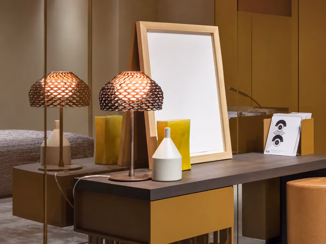Tatou Table Lamp by Flos