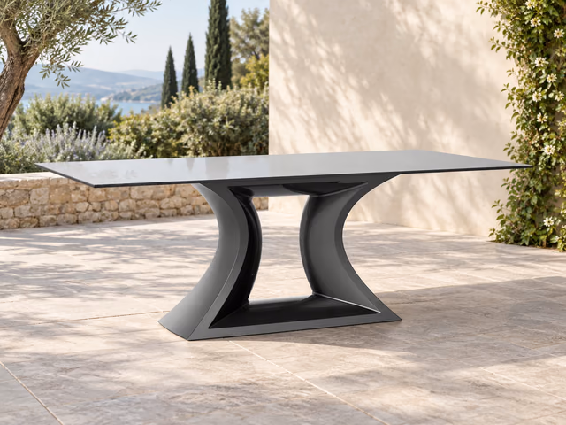 Rest Dining Table by Vondom