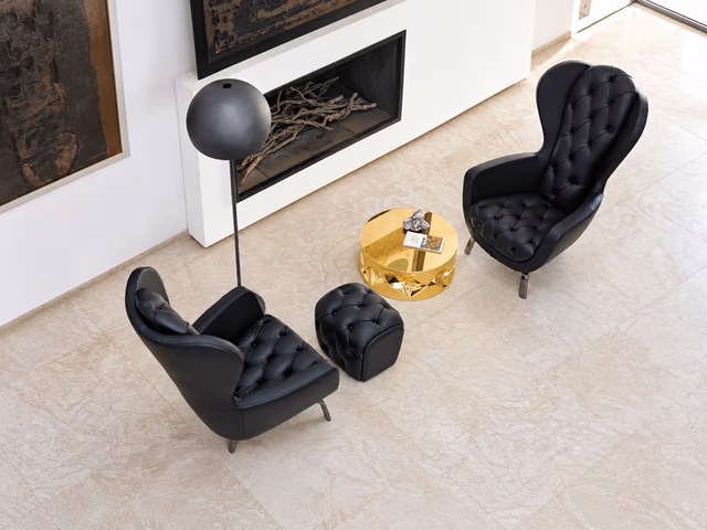 Guelfo Wingback Chair by Opinion Ciatti