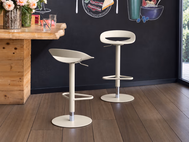 Cosmopolitan Stool, Height-Adjustable by Connubia