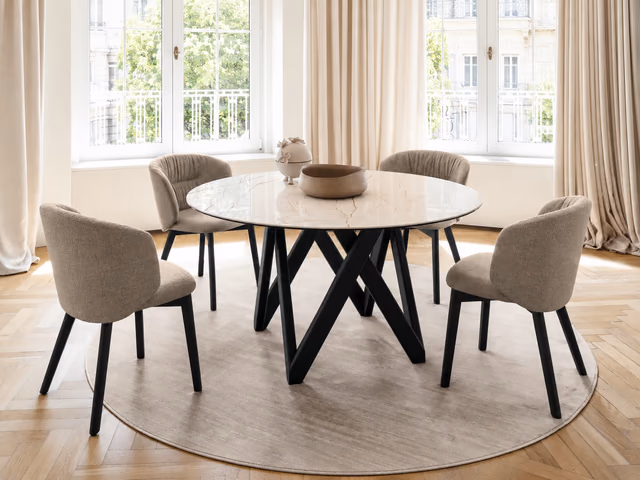 Cartesio Dining Table CS4092-FD-140 by Calligaris