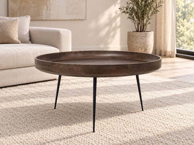 Bowl Table — Sirka Grey, XL by Mater