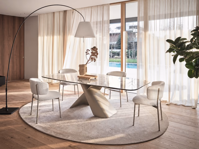 Axiom Dining Table CS4175-FB-200 by Calligaris