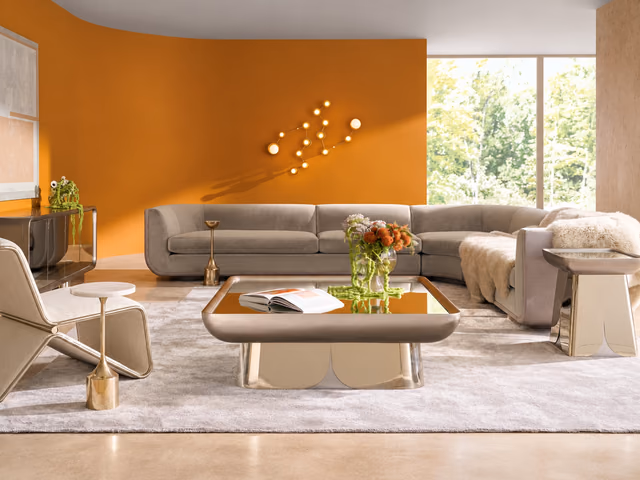 Zenith Cocktail Table by Caracole