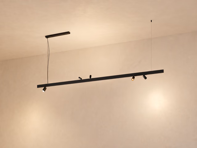 DoubleZero7 Suspended Up&Down Lighting System by Lodes