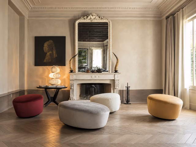 Gigio & Gigione Ottoman by Mogg