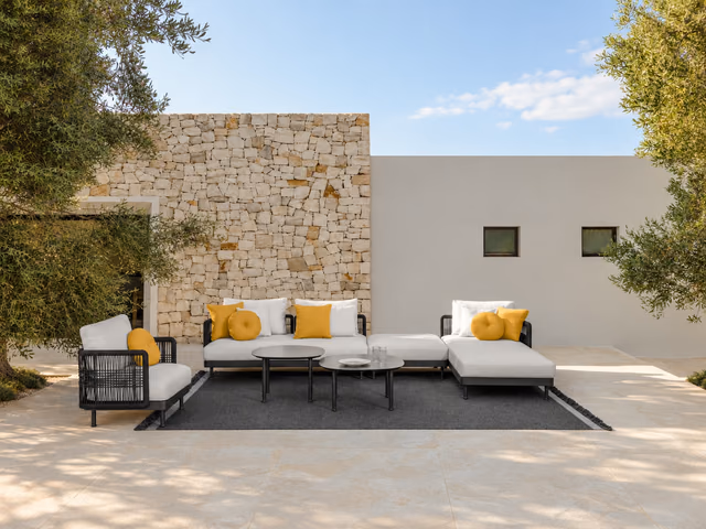 Slam//Rope Modular Sofa by Talenti