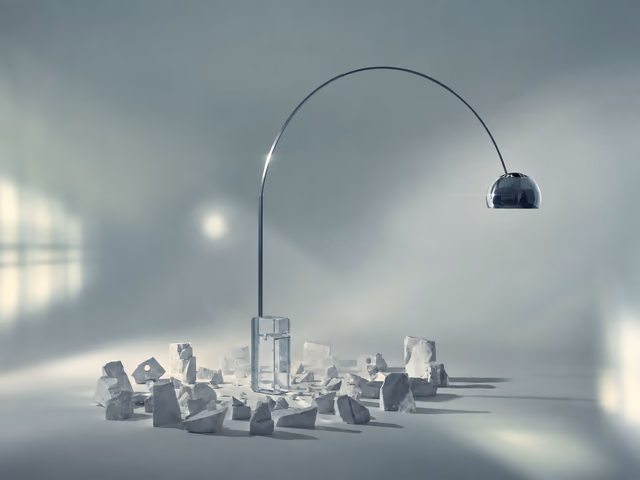 Arco K Floor Lamp by Flos