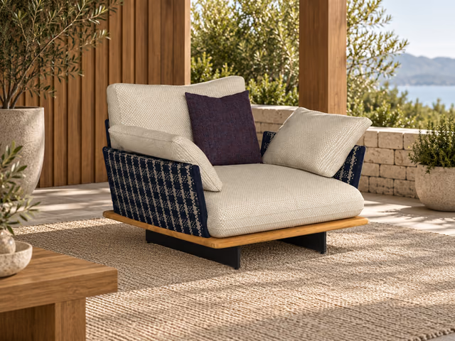 Venice Armchair Living by Talenti