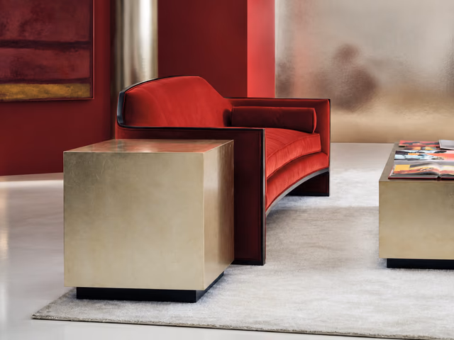 Cocktail Couture Square End Table by Caracole