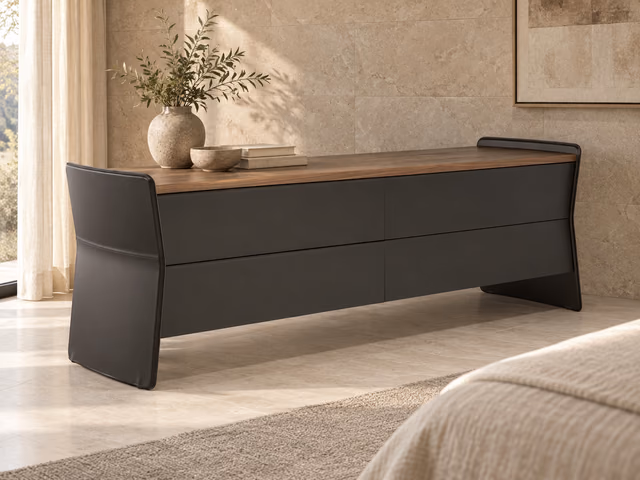 Cala Dresser & Nightstand by Natuzzi Italia