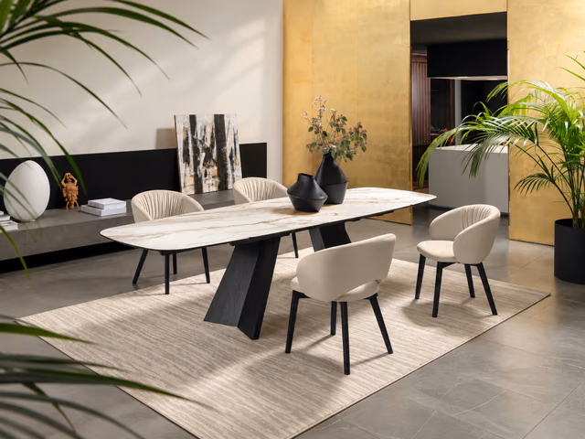 Icaro Extendable Dining Table CS4114-S-165 by Calligaris