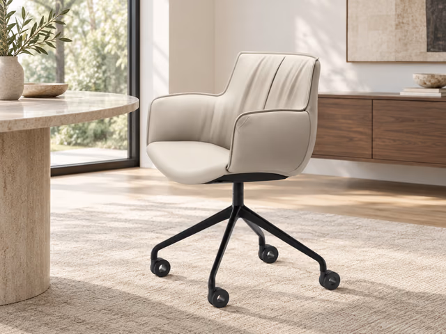 Rhonda Wheels Dining Chair by Cattelan Italia