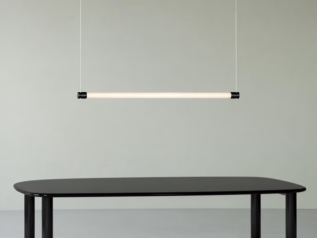 Oort Pendant Lamp, Horizontal by Fontana Arte
