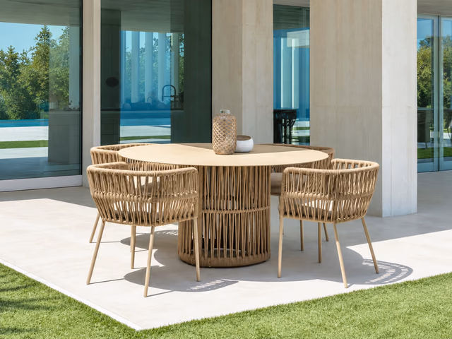 Cliff D140 Dining Table by Talenti