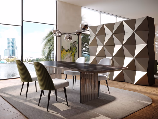 Monolite 72 Dining Table by Reflex