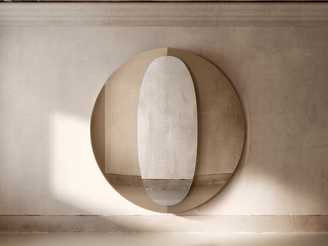 Central Wall Mirror by Tonelli