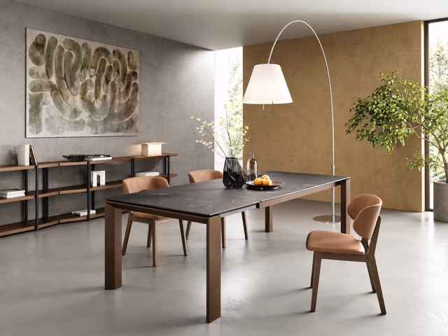 Omnia Extendable Dining Table by Calligaris