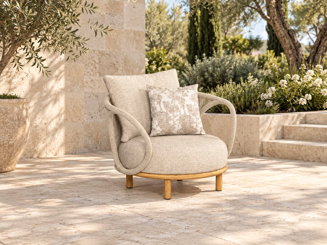 Karen Living Armchair by Talenti
