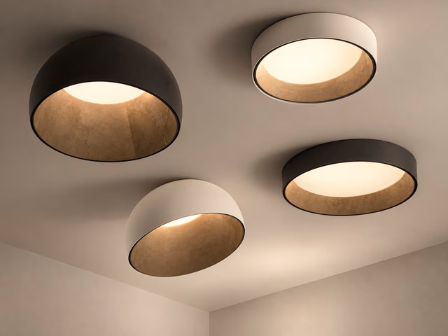 Duo Petra Ceiling Lamp by Vibia