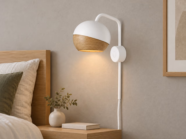 Ray Wall Lamp — White by Mater