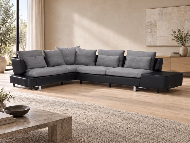 Opus Sectional by Natuzzi Italia