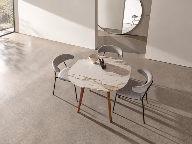Lewood Shaped Table by Sovet