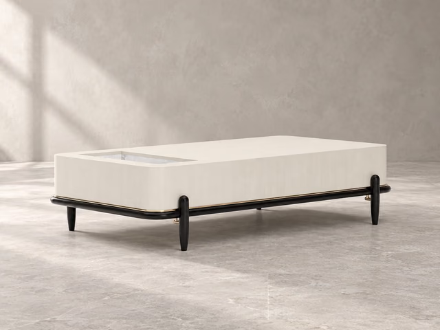 Madera Leg Cocktail Table by Caracole