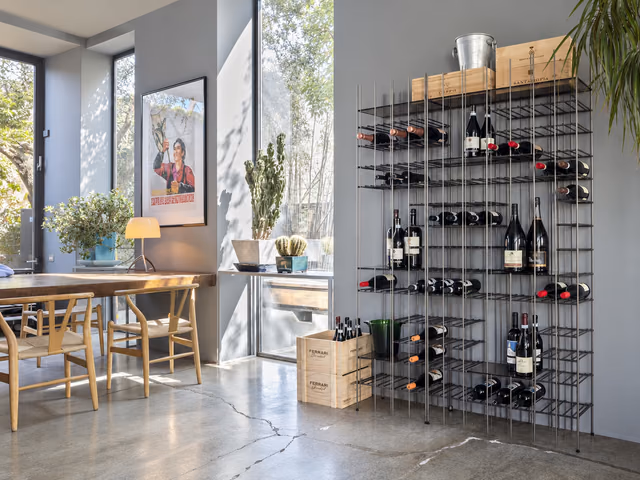 Metrica Wine Bottle Rack by Mogg