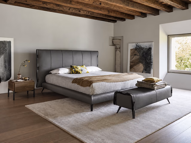 Cuff Double Bed by Bonaldo