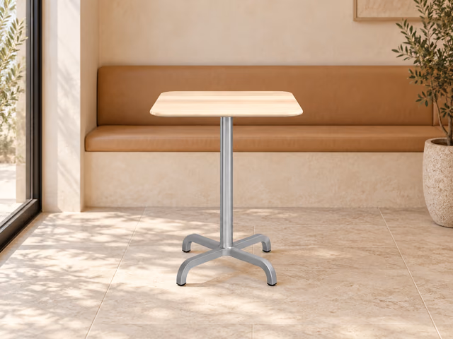 20-06 Café Table, Square by Emeco