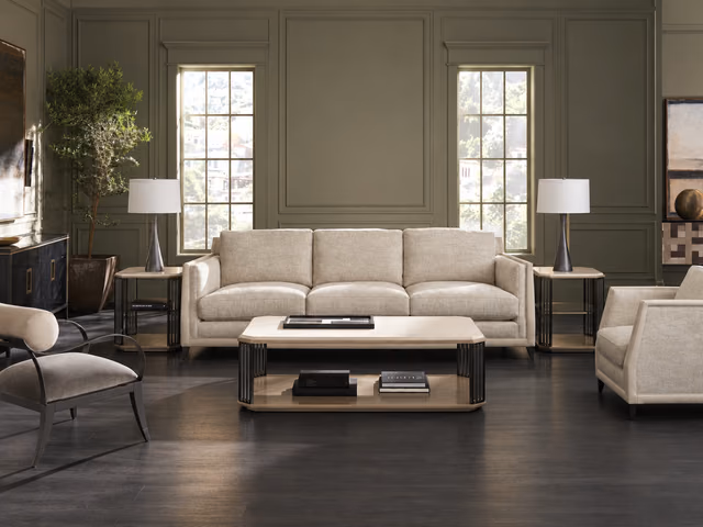 Limitless Sofa-Ecru by Caracole