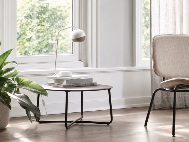 Lily Lounge Table — Coffee Waste Light by Mater